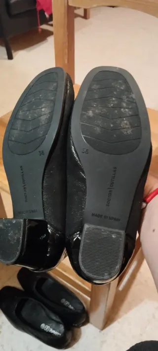 Zapatos Doctor Cutillas Talla 38 Negros