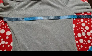 Vestido fiesta Zara nuevo plata L