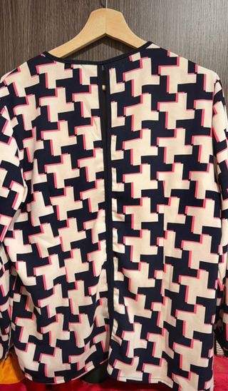 Camisa Lula Calamaro Azul y Blanca Talla M