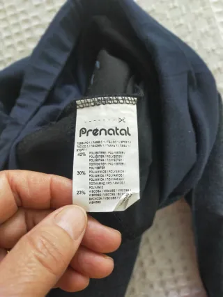 Pantalón premamá Prenatal azul