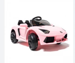 Coche eléctrico infantil rosa