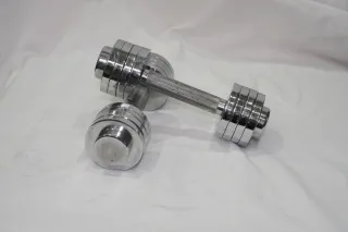 Pesas de gimnasio y calistenia!