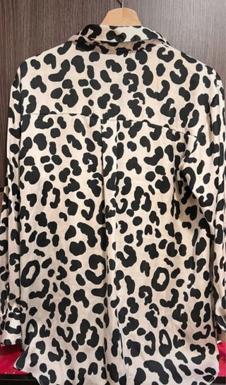 Camisa Zara Estampado Leopardo