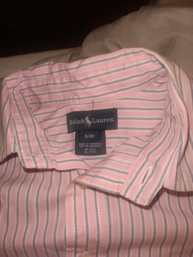 Camisa Ralph Lauren Niño Talla 8