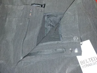 Pantalón recto vestir Stradivarius T.44