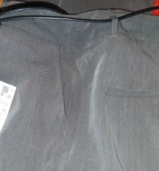 Pantalón recto vestir Stradivarius T.44