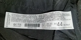 Pantalón recto vestir Stradivarius T.44