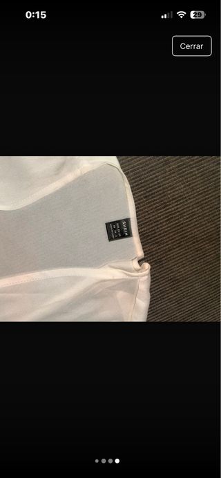 Pareo blanco con flecos