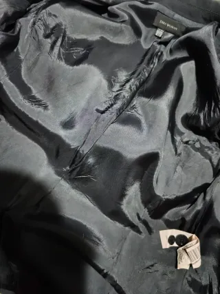 Americana Zara Negra Mujer