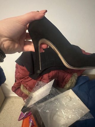 Zapatos de salón negros talla 33