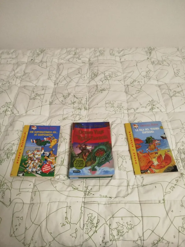3 libros de Geronimo Stilton