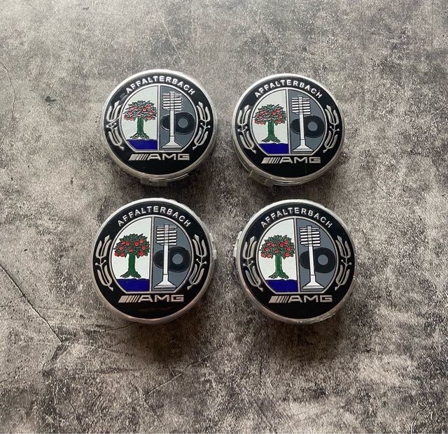 Tapabujes Mercedes AMG 75mm Nuevos
