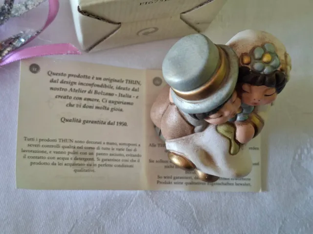 Sposini Thun nuovi con certificato e scatola