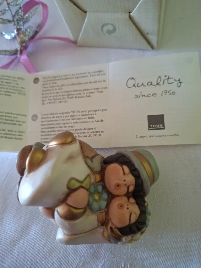 Sposini Thun nuovi con certificato e scatola