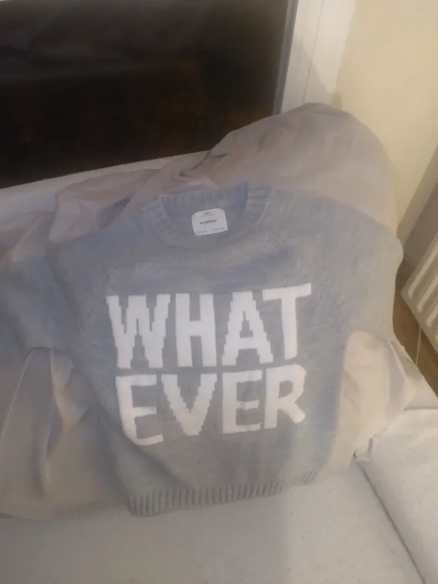 Jersey Zara niño Whatever T.9