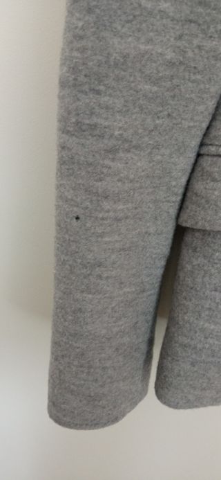 Chaqueta Zara Mujer Gris otoño invierno