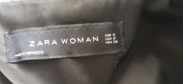 Chaqueta Zara Mujer Gris otoño invierno