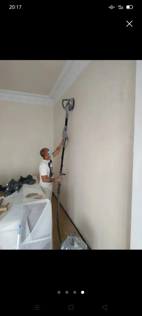 Servicios de pintura y alisado de gotelé