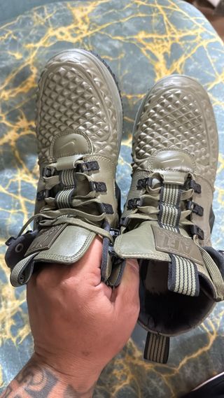 Scarpe Nike Air Force N.40 Verde Oliva