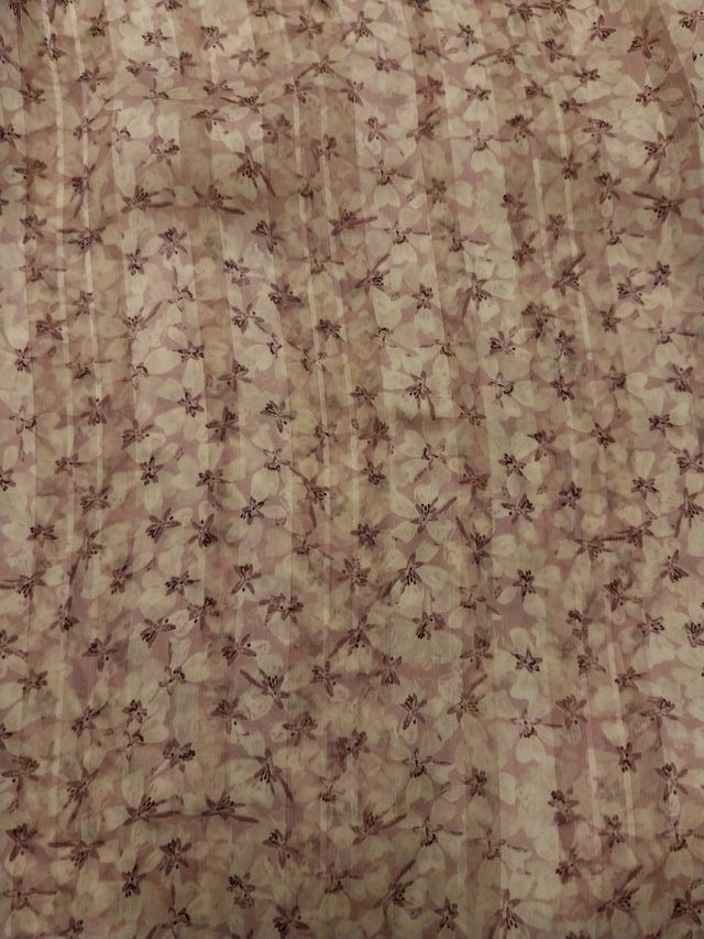 Blusa H&M de gasa estampada con florecillas