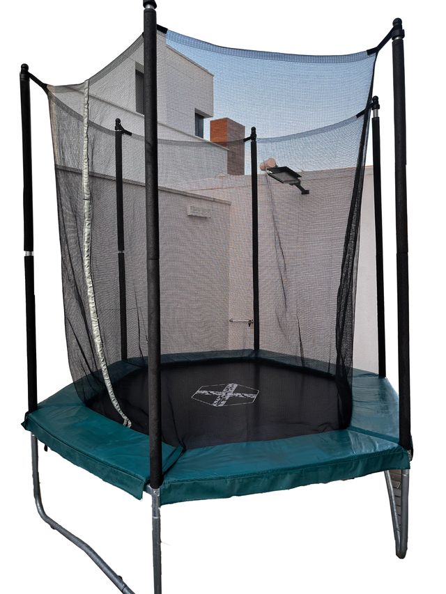 Cama Elástica 250-300cm con Red de Seguridad