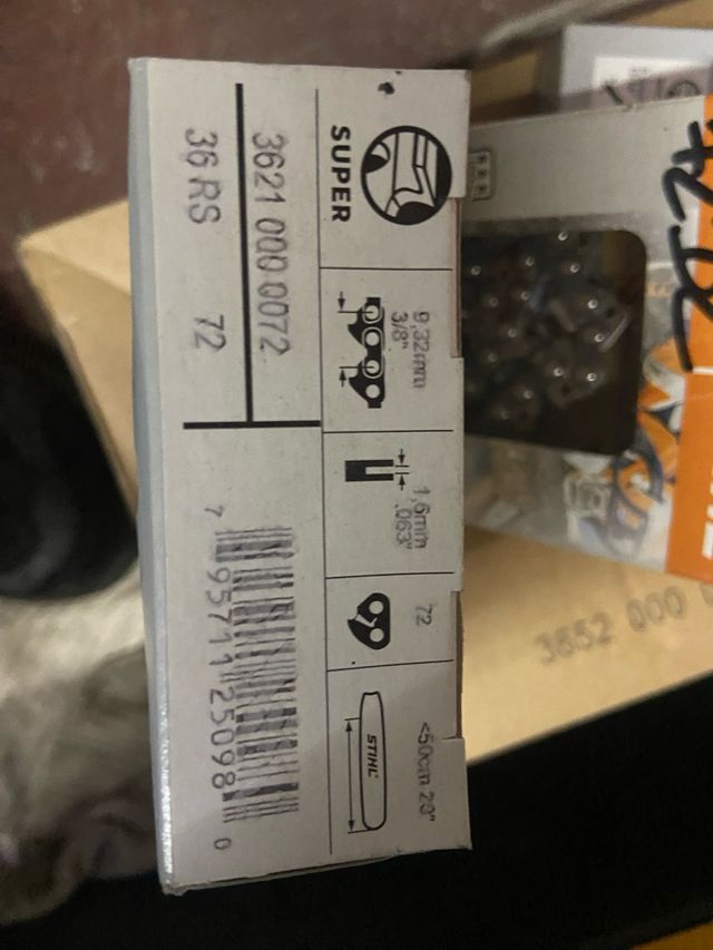 3 Cadenas Stihl 72 Eslabones