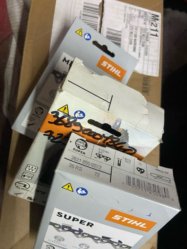 3 Cadenas Stihl 72 Eslabones