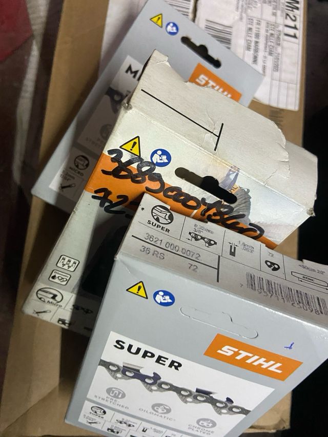 3 Cadenas Stihl 72 Eslabones