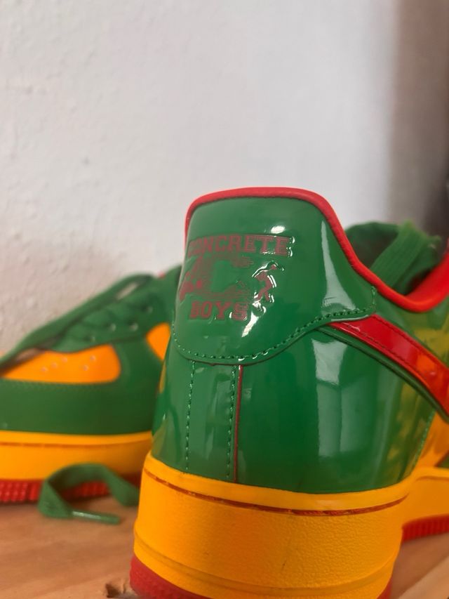 Nike Air Force 1 Concrete Boys Lucky Green