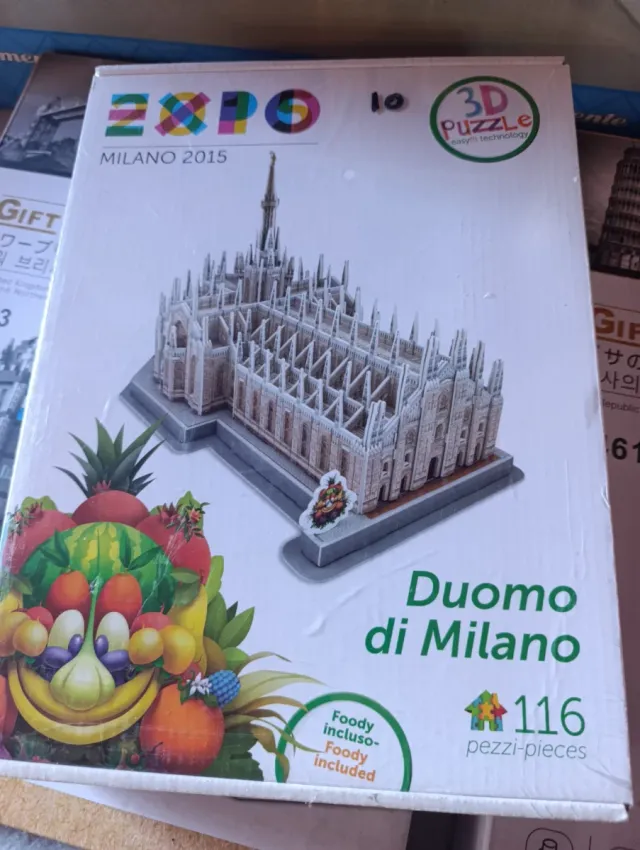 Puzzle 3D Duomo di Milano Expo 2015
