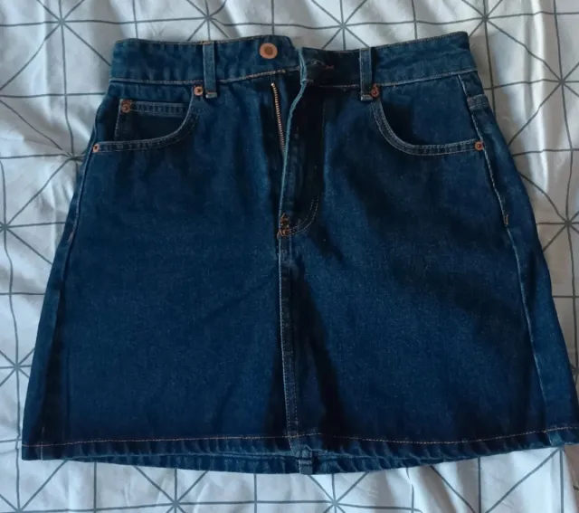 Falda vaquera azul