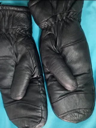 Guantes de Piel Ovina Zara Negros