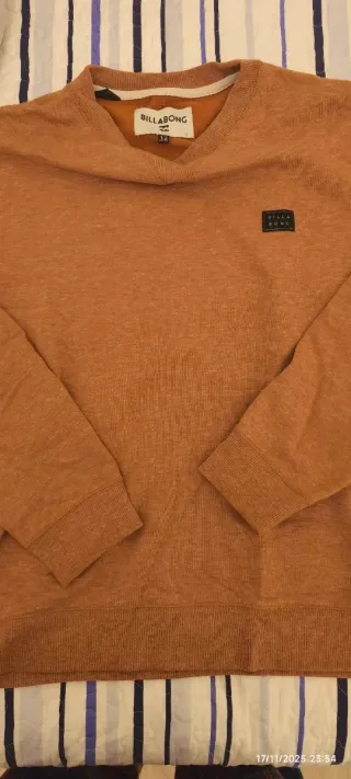 Sudadera Billabong sin capucha marrón/anaranjada