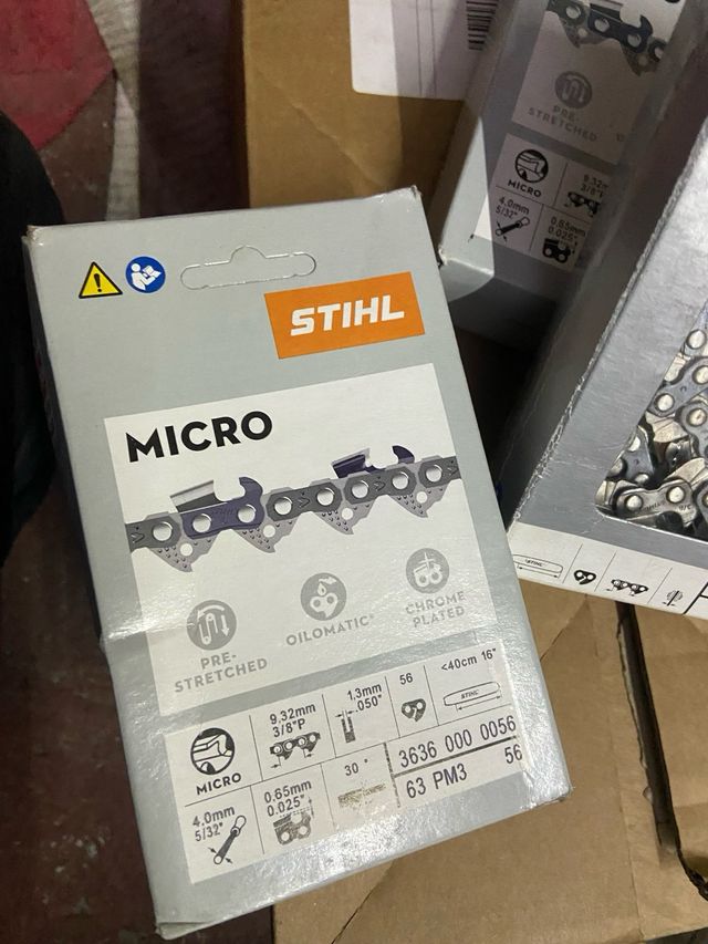 3 Cadenas STIHL 63 PM3 56 Eslabones