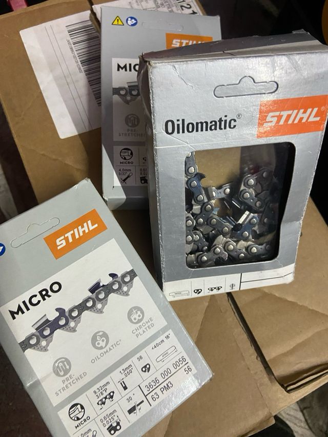 3 Cadenas STIHL 63 PM3 56 Eslabones