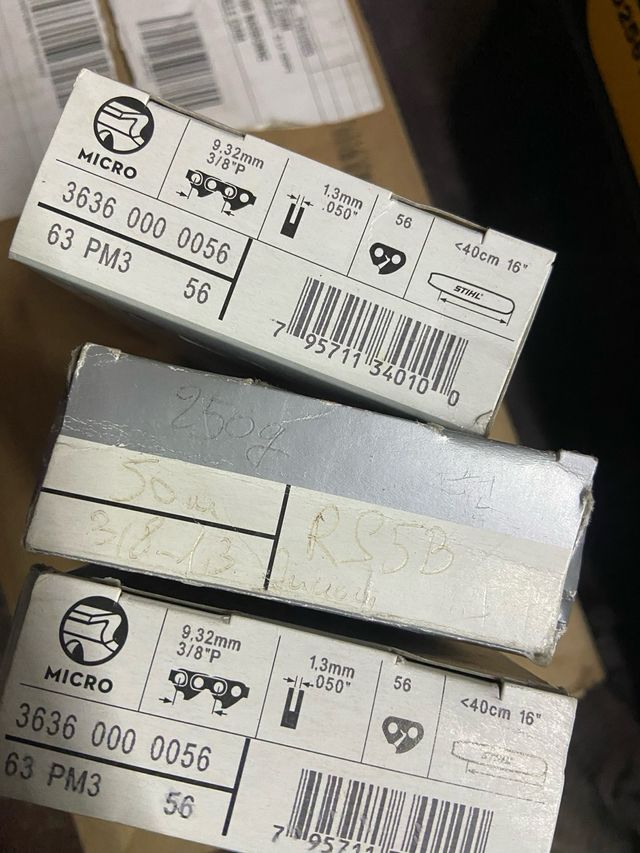 3 Cadenas STIHL 63 PM3 56 Eslabones