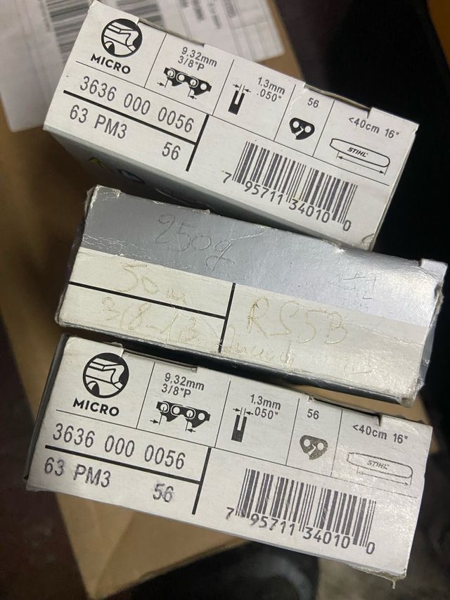 3 Cadenas STIHL 63 PM3 56 Eslabones
