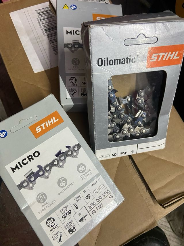 3 Cadenas STIHL 63 PM3 56 Eslabones
