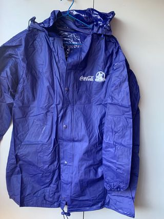 Chubasquero azul/morado