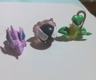 Lotto 3 figure Tomy Nintendo pokemon per Rafael