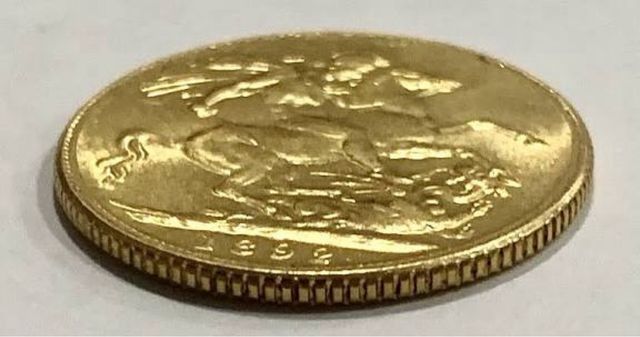 Soberano de Oro 1892