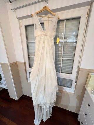 Vestido de Novia Blanco Talla 42
