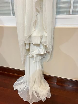 Vestido de Novia Blanco Talla 42