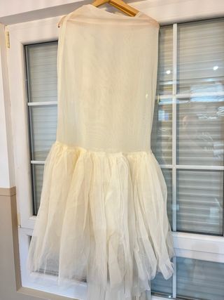 Vestido de Novia Blanco Talla 42