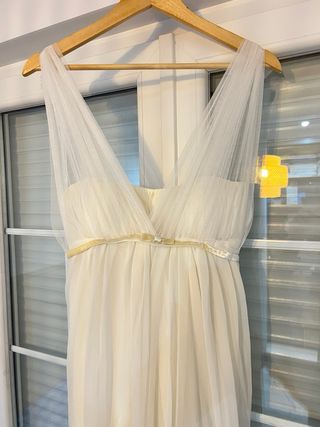Vestido de Novia Blanco Talla 42