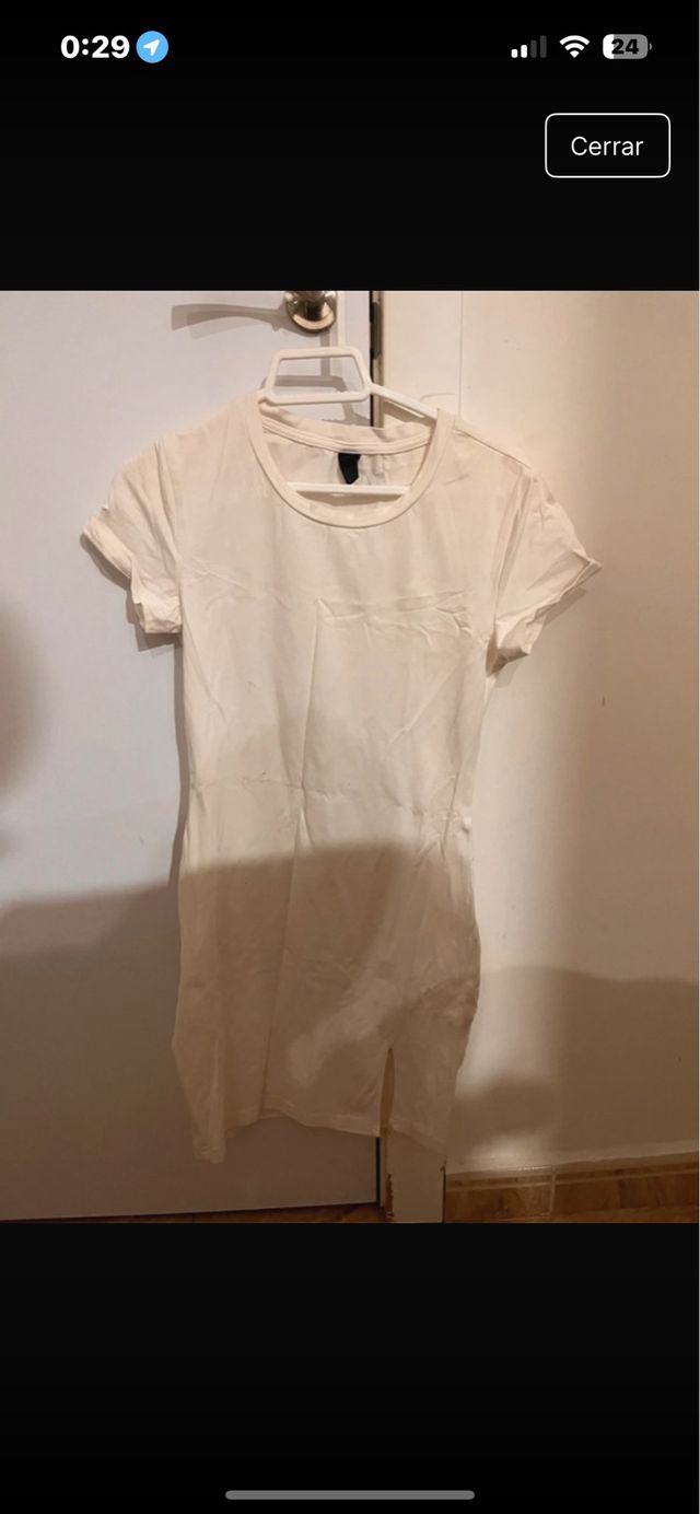 Vestido blanco casual