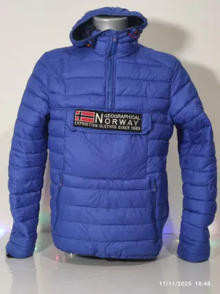 Piumino Geographical Norway Uomo Blu
