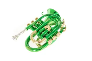 Roy Benson Tromba Pocket Sib PT-101E Verde