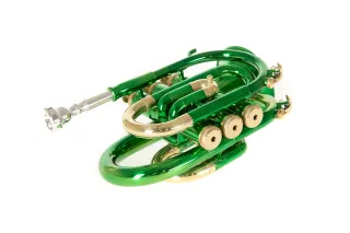 Roy Benson Tromba Pocket Sib PT-101E Verde