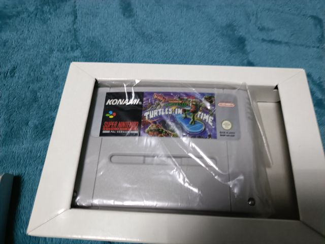 Teenage Mutant Hero Turtles in time IV SNES ESP